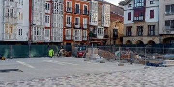 Obras Plaza España Reinosa
