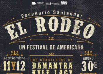 Cartel de El Rodeo en Santander
