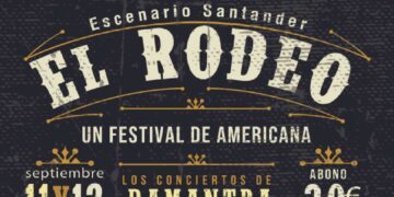 Cartel de El Rodeo en Santander