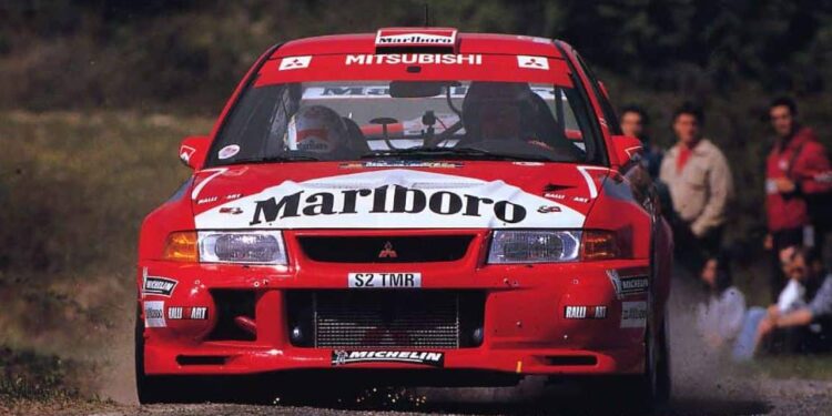 Tommi Mäkinen con el Lancer Evo VI
