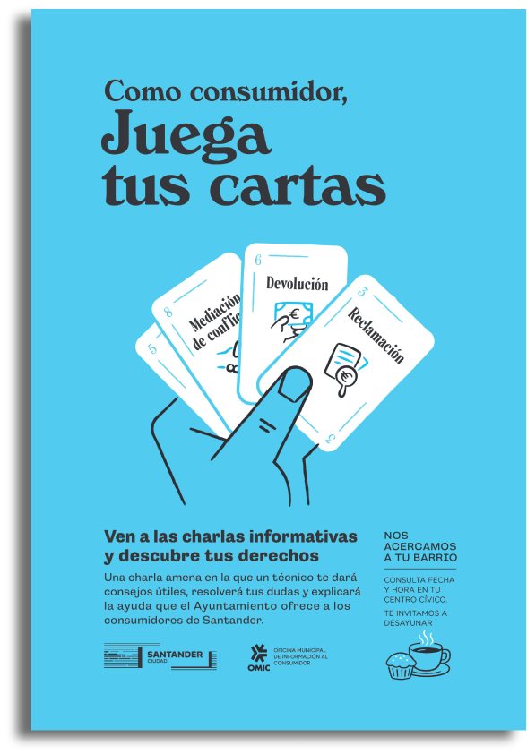 Campaña informativa de consumo “Juega tus cartas”
