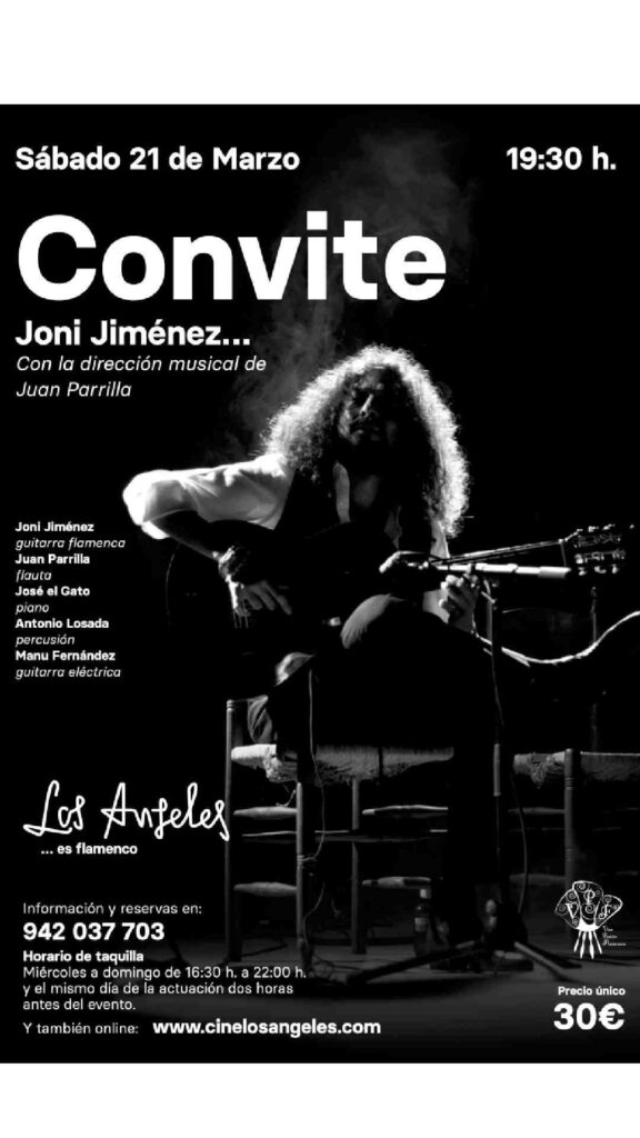 concierto Joni Jiménez en cine los angeles 