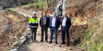 Obras acceso a San Sebastián de Garabandal
