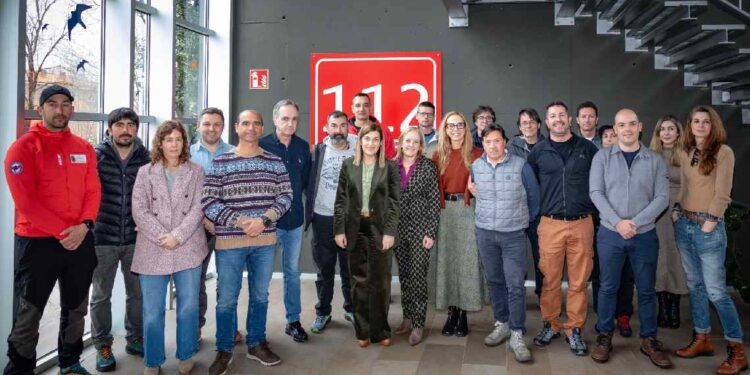 efectivos participantes en las labores de rescate
