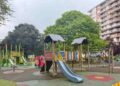 Parque infantil de la Alameda Miramar en Laredo