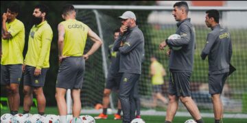 Ultimo Entrenamiento del Racing previo al partido