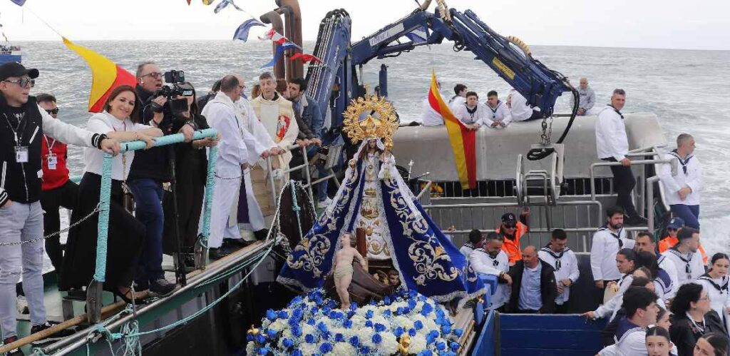 Procesión Maritima en la Folia