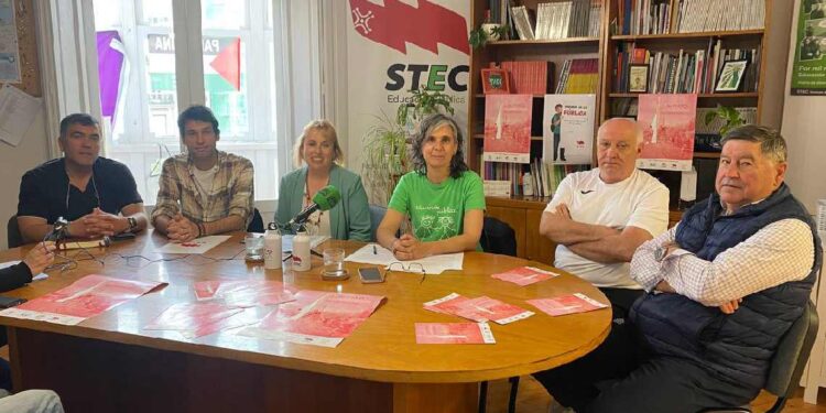 Manifestación 1 de Mayo en Torrelavega