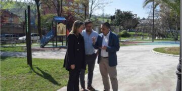 parque infantil de Las Cuartas en Renedo