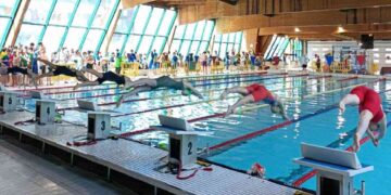 Ultima Jornada Liga Natación en Cross