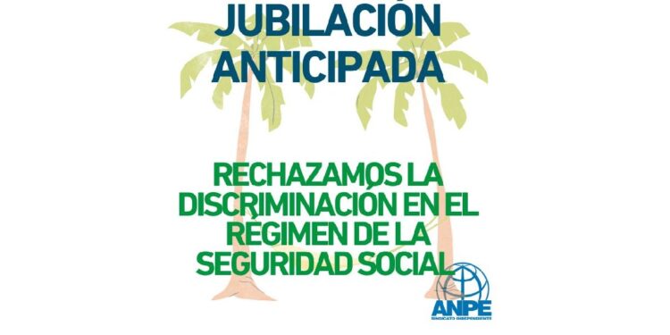 jubilación anticipada del profesorado público