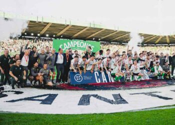 El Racing Campeón de liga