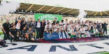 El Racing Campeón de liga