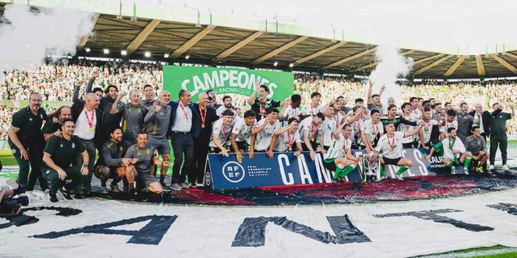 El Racing Campeón de liga