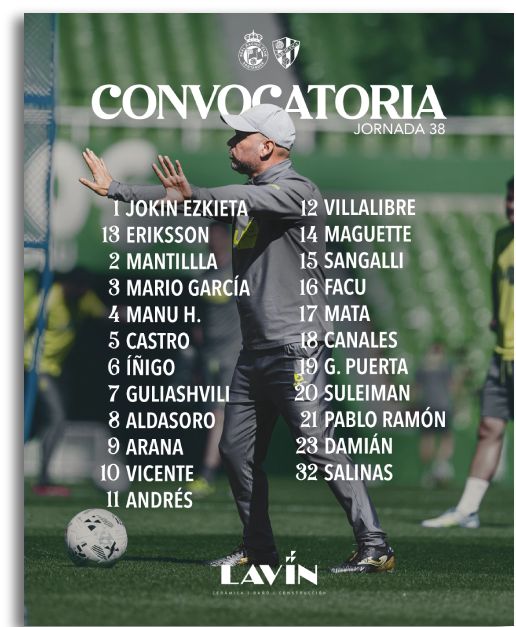 Convocatoria Racing Huesca