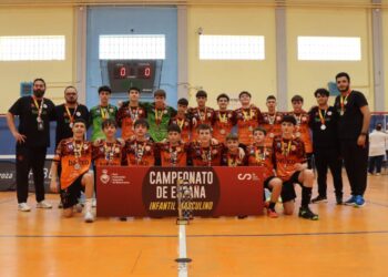 Equipo de la cantera del BM Torrelavega
