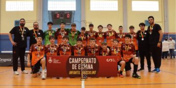 Equipo de la cantera del BM Torrelavega