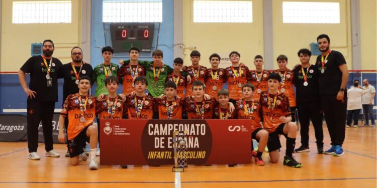 Equipo de la cantera del BM Torrelavega