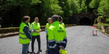 Obra Túnel la Egaña