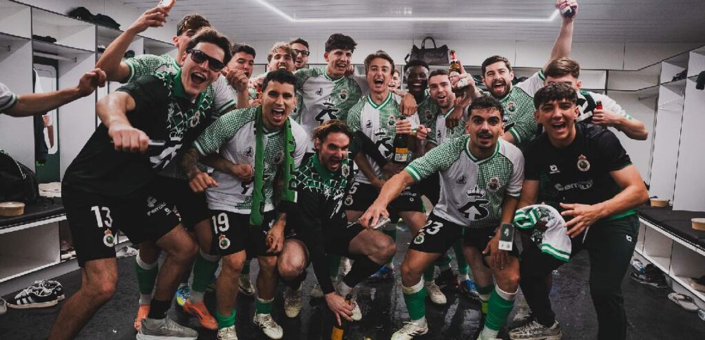 Racing de Santander ascenso a primera división