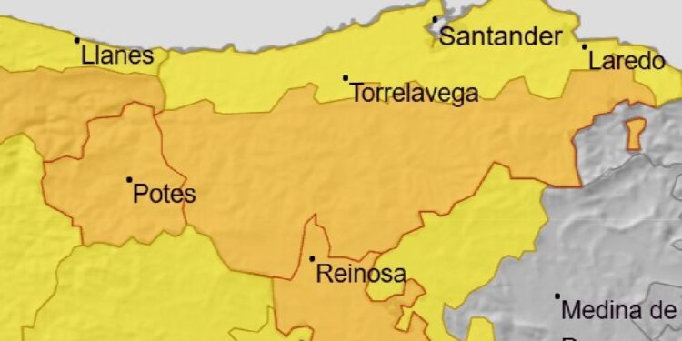alerta por tormentas en Cantabria