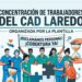 CAD de Laredo concentración 9 de Mayo
