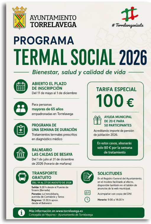 Programa Termal Social 2026