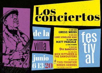 Cartel Los Conciertos de la Villa
