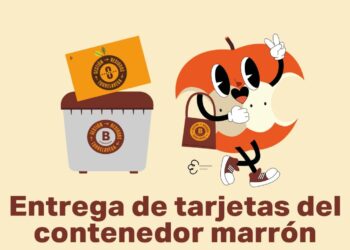 Contenedor marrón