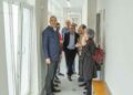 Javier López Estrada y José Luis Urraca visitan las nuevas dependencias de limpieza viaria