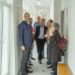 Javier López Estrada y José Luis Urraca visitan las nuevas dependencias de limpieza viaria