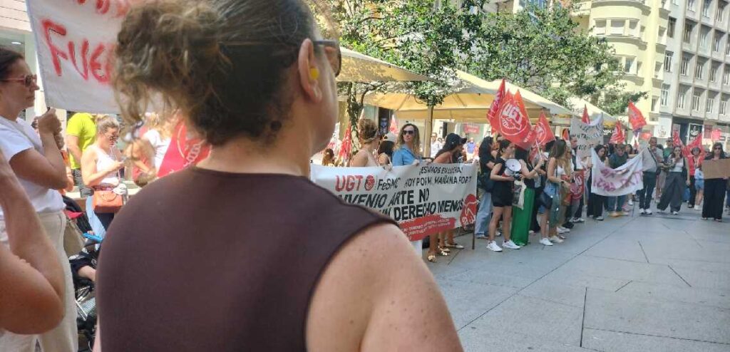  huelga en el comercio textil y del calzado