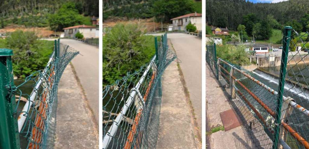Puente de la N-623 en Carandía