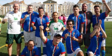 Equipo participante en la Copa Inclusiva Regional