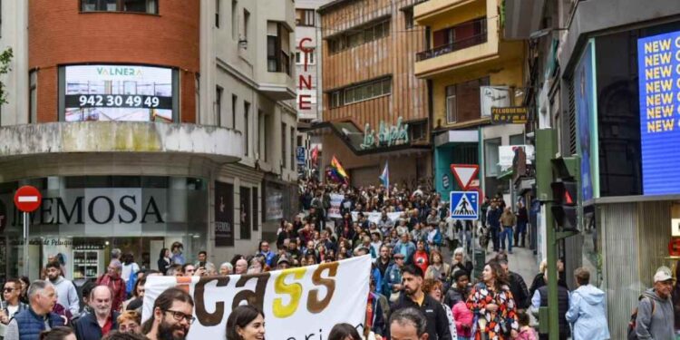 Manifestación Cantabria para Vivir
