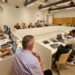 pleno del Ayuntamiento de Torrelavega durante una votación