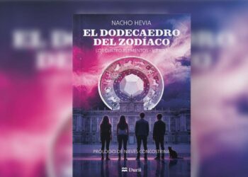 Portada libro de Nacho Hevia: El dodecaedro del Zodíaco