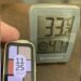 Termómetro con 33,2 grados en juzgados