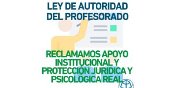 Cartel ANPE Autoridad del Profesorado