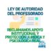 Cartel ANPE Autoridad del Profesorado