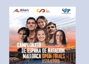 Cartel del Open Trials de Palma de natación