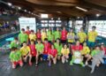 CN Torrelavega y finalistas de natación escolar