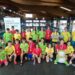 CN Torrelavega y finalistas de natación escolar