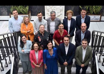 Gema Igual y sus concejales en esta legislatura
