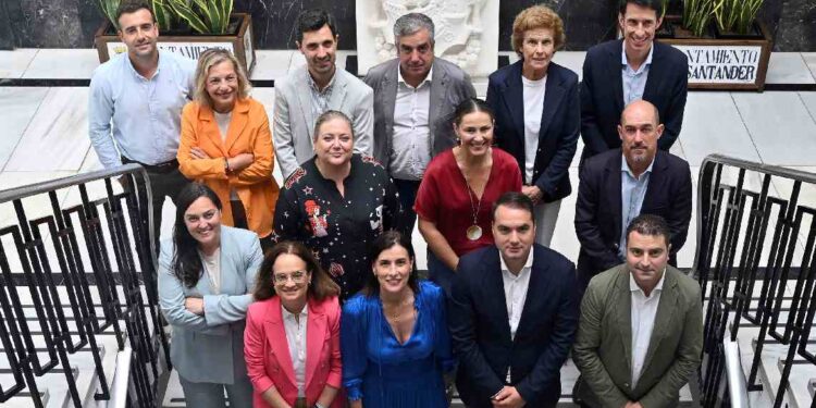 Gema Igual y sus concejales en esta legislatura