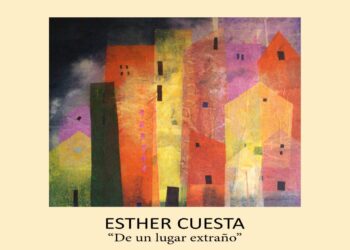La artista Esther Cuesta