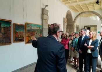 Exposición sobre Delapuente en el Parlamento de Cantabria