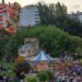 Atracciones y público en San Juan en Maliaño