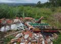 Vertedero incontrolado en Vioño de Piélagos