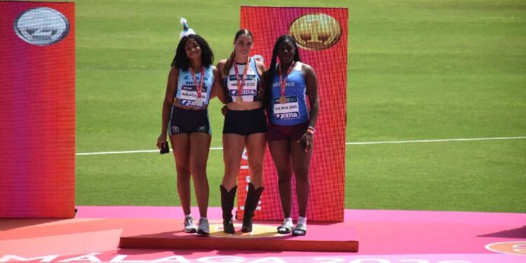 Andrea Njimi conquista el bronce